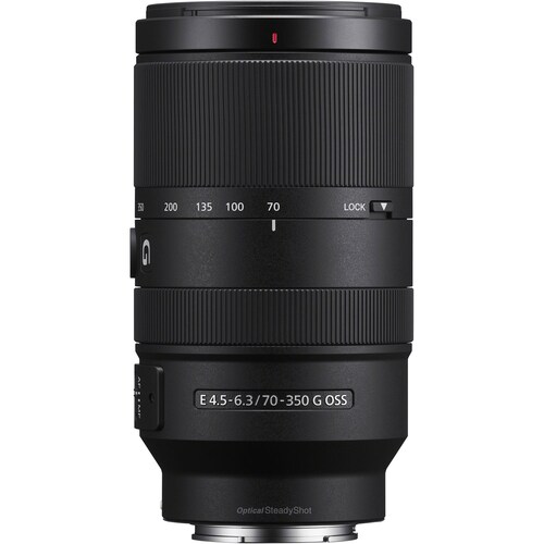 Lente Sony E 70-350mm f/4.5-6.3 G OSS (SEL70350G)