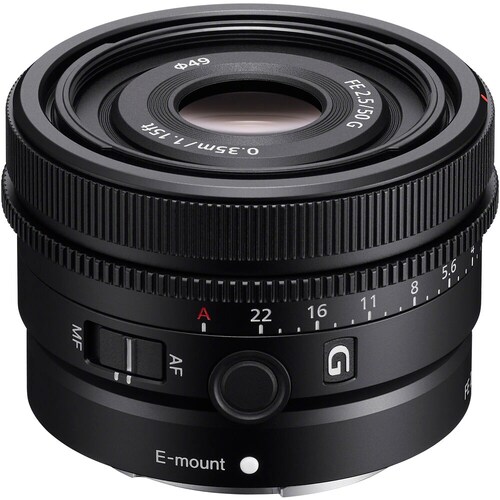 Lente FE 50mm f/2.5 G (SEL50F25G)