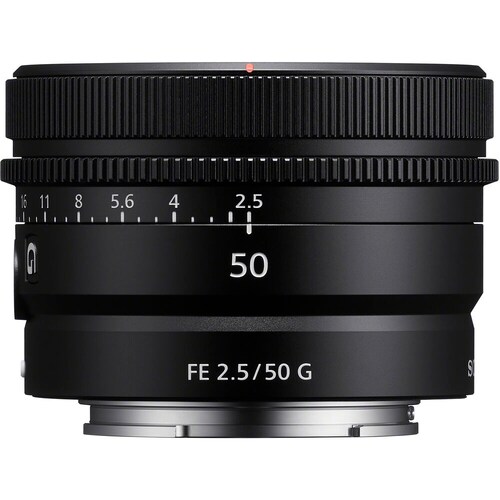 Lente FE 50mm f/2.5 G (SEL50F25G)
