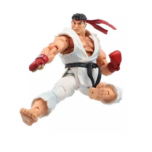 Juguete Muñeco Figura Ryu Street Articulada Fighter Neca 18 Cm