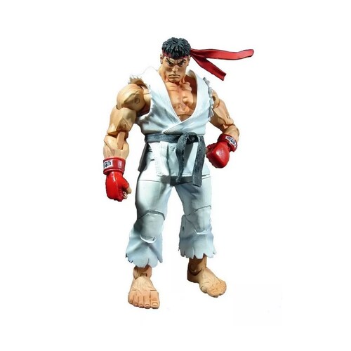 Juguete Muñeco Figura Ryu Street Articulada Fighter Neca 18 Cm