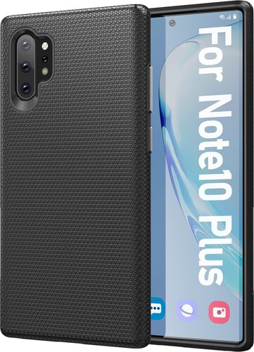 Funda Funda Galaxy Note 10 Plus Case Spigen Liquid Air p atte Black