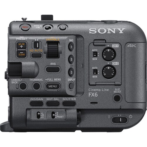 ILME-FX6V Cámara de cine de fotograma completo Sony FX6 (solo cuerpo)