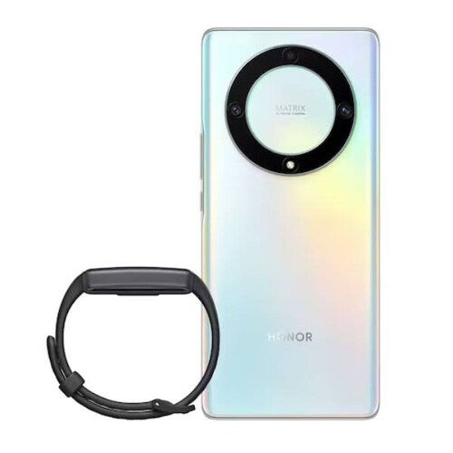 Honor Magic 5 Lite 8/256GB Plata Telcel+ Honor Band 7