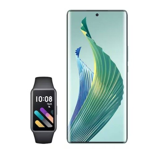 Honor Magic 5 Lite 8/256GB Plata Telcel+ Honor Band 7