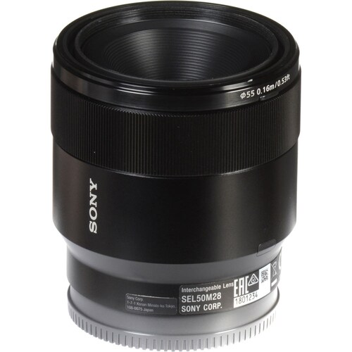 LENTE SEL FE 50MM F/2.8 MACRO (SEL50M28)