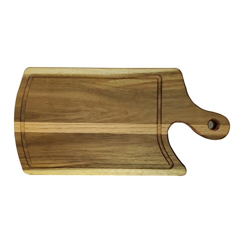 Tabla de cortar de madera de nogal para cocina de 16 x 12 pulgadas con  ranura para jugo, tabla de cortar hecha de madera de nogal para carne,  queso y