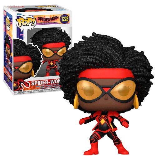Funko Pop Spider Woman #1228 Spider Man A Traves Del Spider Verso Fig Original