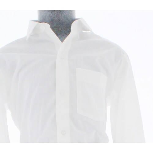 Camisa De Vestir Niño Color Blanco Manga Larga 3530 2 A 18 Años