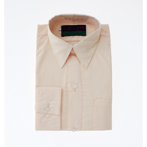 Camisa De Vestir Niño Color Rosa Melon Manga Larga 3537 2 A 18 Años.