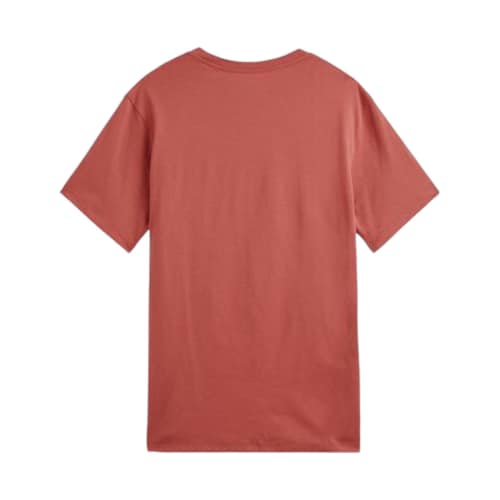 Playera manga corta para caballero Levis color terracota .
