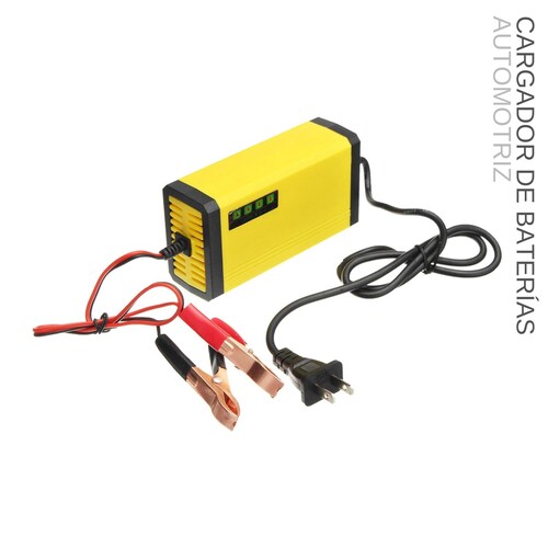 Cargador De Baterías Automotriz Automático Practico