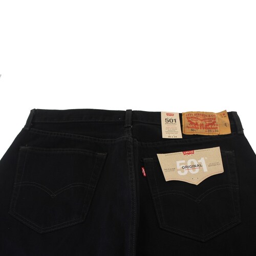 Pantalón Vaquero 501 negro caballero Original Levis.