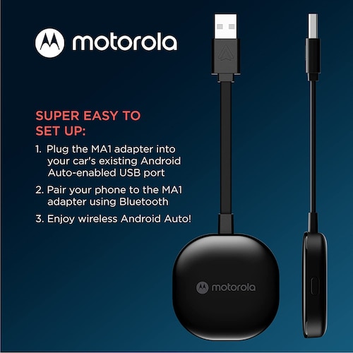 MOTOROLA Ma1 Adaptador Inalámbrico Celular Android Motorola