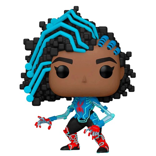 Funko Pop Spider Byte #1229 Spider Man A Traves Del Spider Verso Figura Original