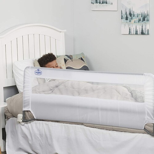 Barandilla para Cama Blanca Extra Larga 1.4 m: La solución perfecta para un descanso seguro y placentero!