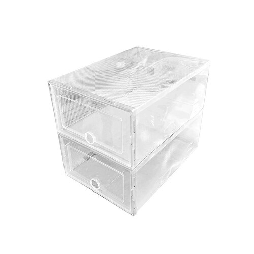 Cajas Organizadoras De Zapatos Transparente 12 Piezas