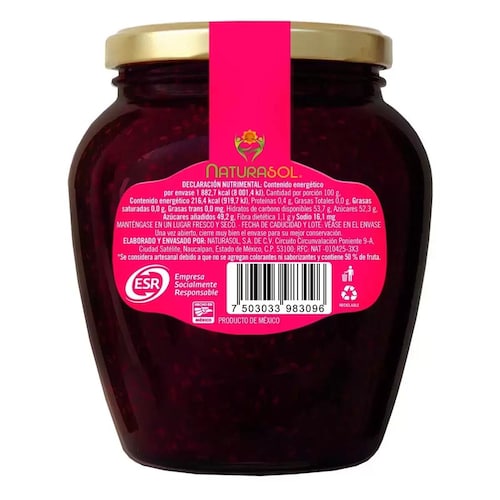 Naturasol Mermelada de Fresa Artesanal 807 g