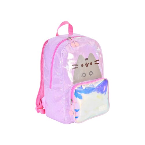 Mochila Gato Pusheen The Cat Color Rosa Brillante Kawaii