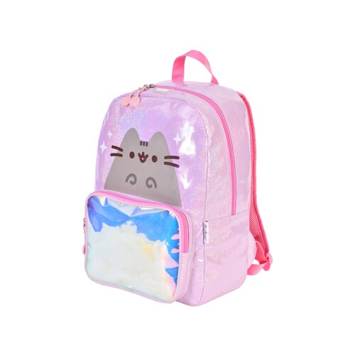 Mochila Gato Pusheen The Cat Color Rosa Brillante Kawaii