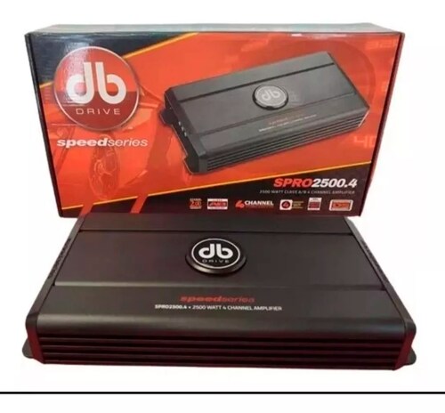 Amplificador Db Drive Spro2500.4 De 4 Canales Gran Calidad