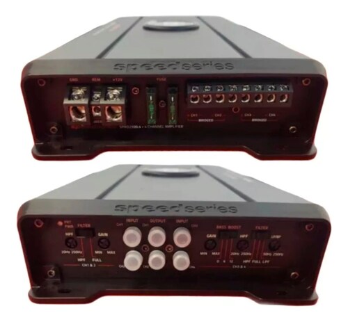 Amplificador Db Drive Spro2500.4 De 4 Canales Gran Calidad