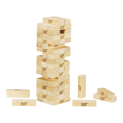 juego de mesa Jenga Clasico marca Hasbro Gaming A2120