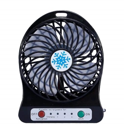 Ventilador Mini Portátil de Escritorio 3 Velocidades.