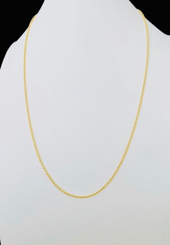 Kit Cadena Con Dije 100 Dólares Zirconias Oro 10 K +obsequio
