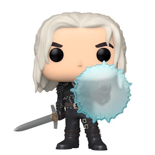 Funko Pop Geralt Con Escudo #1317 The Witcher Netflix Serie Figura Original