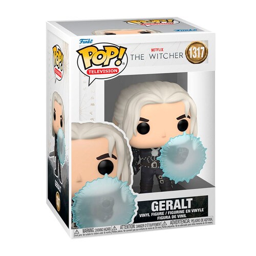 Funko Pop Geralt Con Escudo #1317 The Witcher Netflix Serie Figura Original