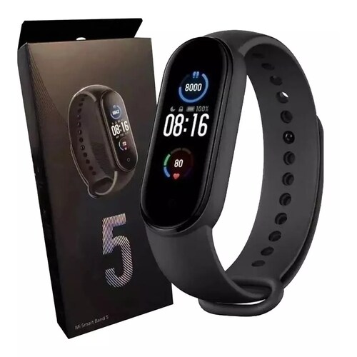 Reloj inteligente Smart Watch M5 Smartband Pulsera Deportivo Fitness Rojo.