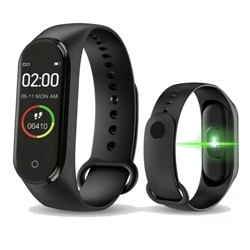 Reloj inteligente Smart Watch M5 Smartband Pulsera Deportivo Fitness Rojo.