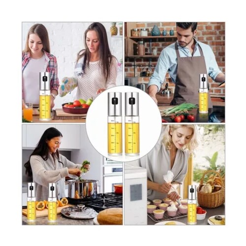 DISPENSADOR DE ACEITE DE BOTELLA DISPENSADOR DE COCINA 2 PCS