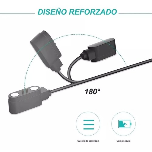 Cable Cargador Dock Usb Compatible Con Smartwatch Smartband.