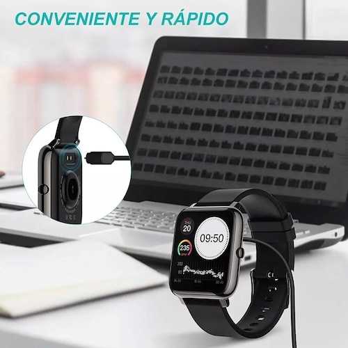 Cable Cargador Dock Usb Compatible Con Smartwatch Smartband.