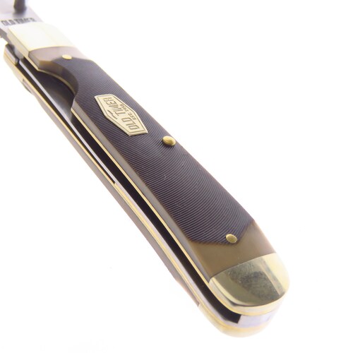 SCH1187233 SCHRADE NAVAJA OLD TIMER TRAPPERLINER CLIP Y SEG