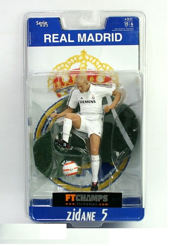 Figura Zinedine Zidane 5 Ft Champs Real Madrid