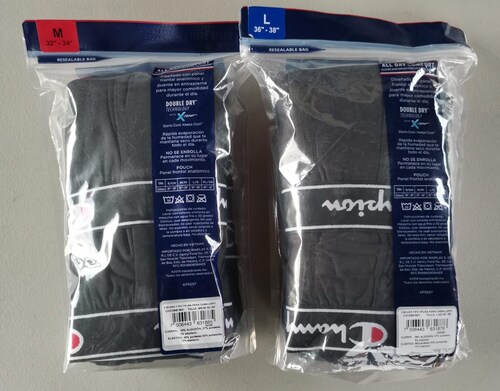 Champion Boxer Elite Ultra Confort Para Caballero 5 Piezas