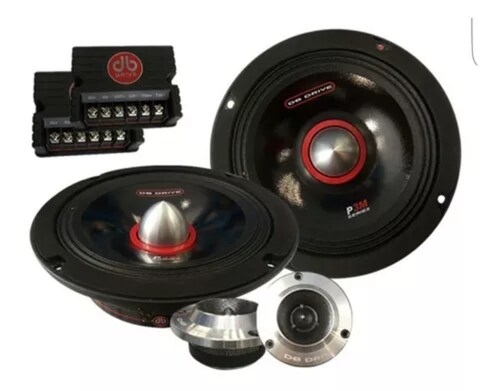 Set De Medios Rangos 6.5 Db Drive Okur P3 6k 250w Open Show.