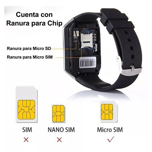 Smart Watch Dz09 Solo Tiene Bluetooth Reloj Inteligente Barato Dorado.