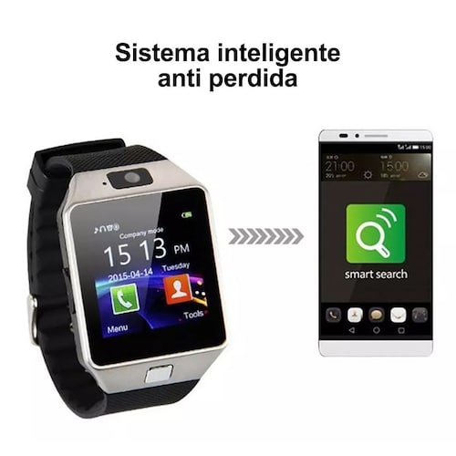 Smart Watch Dz09 Solo Tiene Bluetooth Reloj Inteligente Blanco.