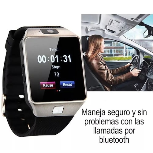 Smart Watch Dz09 Solo Tiene Bluetooth Reloj Inteligente Blanco.