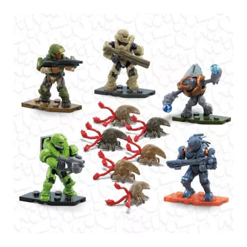 Juguete De Construcción Mega Construx Halo Figura Multicolor