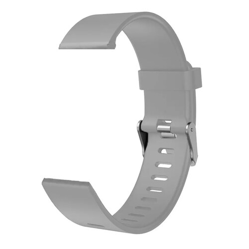 Correa Extensible Smartwatch Reloj Silicón Universal 2cm Gris.