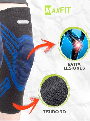 Rodilleras deportivas de compresión MAXFIT /Modelo HX938.