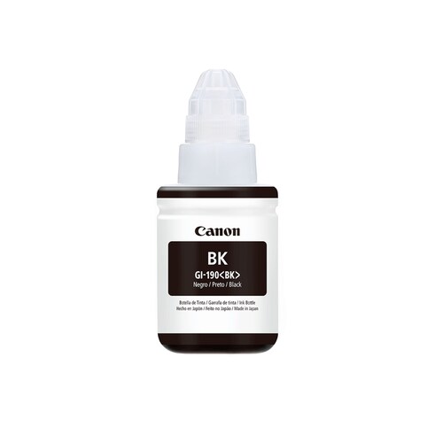 Tinta canon gi-190 negro 7,000 página(s) pixma g1100, 1110, g2100
