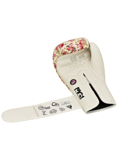 Guantes Box Rdx Floreados Para Mujer Sparring Entrenamiento.