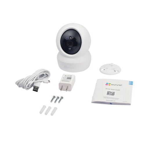 Mini Cámara Ip Ptz 2 Mp 1080p Fullhd / Wi-fi / Con Micrófono ,seguimiento Inteligente Y Ranura Para Memoria Ezviz