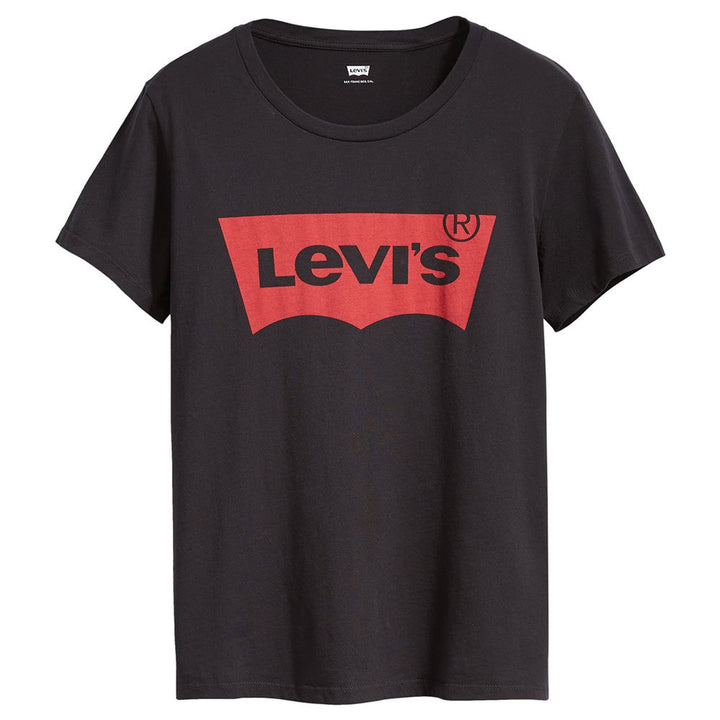 Playera basica Negro para dama Levis